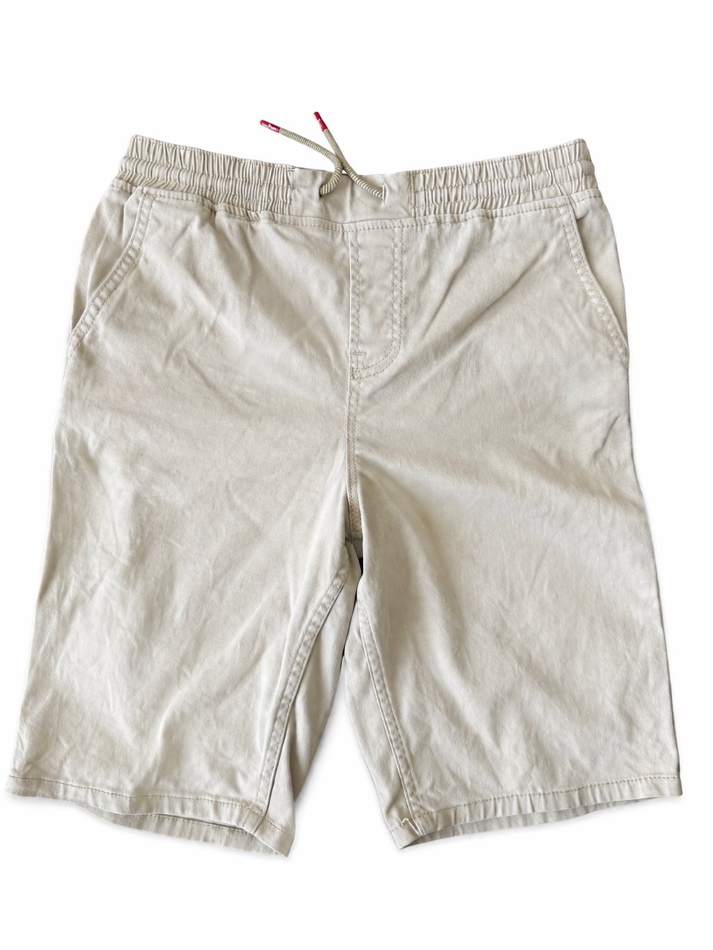 Levis Boy's Light Beige Drawstring Shorts Size 14-16